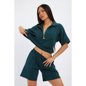 Костюм двойка женский К3191.2 футер 2-х нитка (р-ры: 46-60)