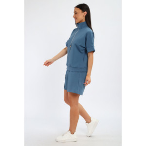 Костюм двойка женский К3191.7 футер 2-х нитка (р-ры: 46-60)