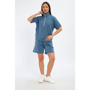 Костюм двойка женский К3191.7 футер 2-х нитка (р-ры: 46-60)