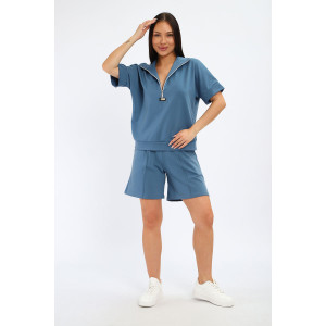 Костюм двойка женский К3191.7 футер 2-х нитка (р-ры: 46-60)