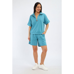 Костюм двойка женский К3191.3 футер 2-х нитка (р-ры: 46-60)