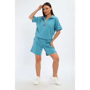 Костюм двойка женский К3191.3 футер 2-х нитка (р-ры: 46-60)