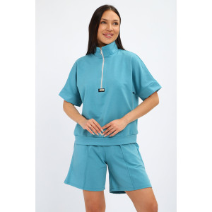 Костюм двойка женский К3191.3 футер 2-х нитка (р-ры: 46-60)