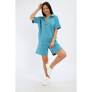 Костюм двойка женский К3191.3 футер 2-х нитка (р-ры: 46-60)