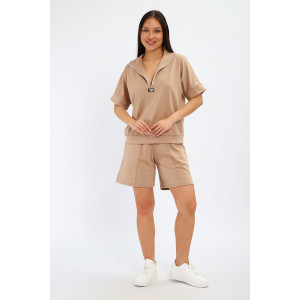 Костюм двойка женский К3191.5 футер 2-х нитка (р-ры: 46-60)