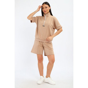 Костюм двойка женский К3191.5 футер 2-х нитка (р-ры: 46-60)