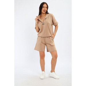 Костюм двойка женский К3191.5 футер 2-х нитка (р-ры: 46-60)