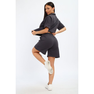 Костюм двойка женский К3191.6 футер 2-х нитка (р-ры: 46-60)