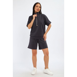 Костюм двойка женский К3191.6 футер 2-х нитка (р-ры: 46-60)