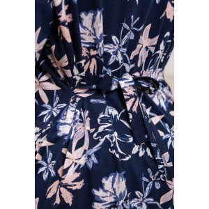 Халат женский 1683/12 кулирка (р-ры: 48-62) синий-2