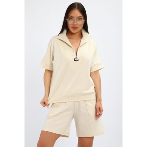 Костюм двойка женский К3191.4 футер 2-х нитка (р-ры: 46-60)