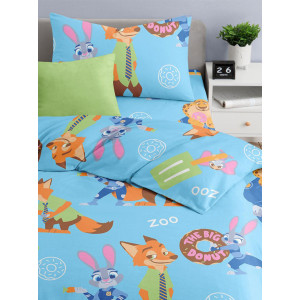 Детское постельное белье бязь "Зверомир"