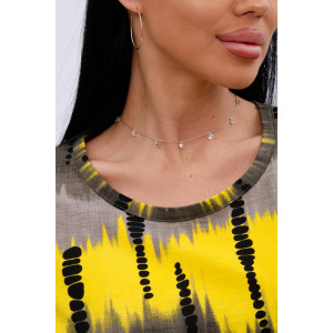 Костюм двойка женский "Азалия 3" кулирка (р-ры: 48-60) жёлтый