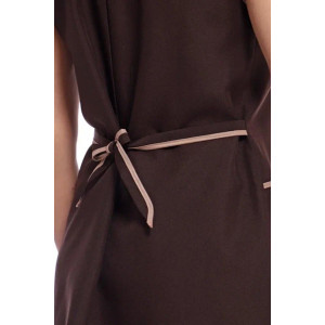 Сарафан для продавцов УН-38-03-ГАБ габардин (р-ры: 42-62) коричневый