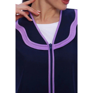 Сарафан для продавцов УН-38-08-ГАБ габардин (р-ры: 42-70) темно-синий