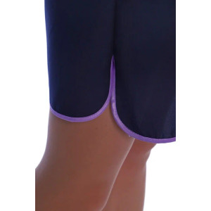 Сарафан для продавцов УН-38-08-ГАБ габардин (р-ры: 42-70) темно-синий