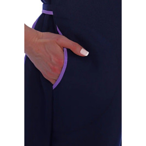 Сарафан для продавцов УН-38-08-ГАБ габардин (р-ры: 42-70) темно-синий