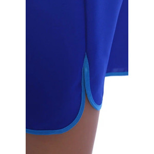 Сарафан для продавцов УН-38-08-ГАБ габардин (р-ры: 42-70) синий