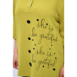 Туника женская №31963 сингапур (последний размер) зеленый 56 Туника женская №31963 сингапур (последний размер) зеленый 56