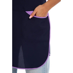 Фартук для продавцов УН-04-317-ГАБ габардин (р-ры: 46-56) темно-синий Фартук для продавцов УН-04-317-ГАБ габардин (р-ры: 46-56) темно-синий