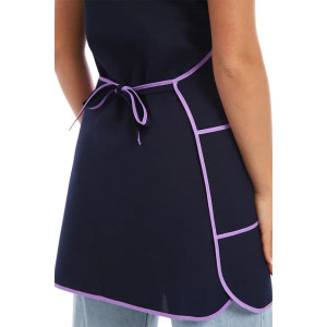 Фартук для продавцов УН-04-315-ГАБ габардин (р-ры: 46-56) темно-синий Фартук для продавцов УН-04-315-ГАБ габардин (р-ры: 46-56) темно-синий