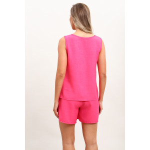 Костюм двойка детский КЖ-001 лён смесовый (р-ры: 44-62) малиновый Костюм двойка детский КЖ-001 лён смесовый (р-ры: 44-62) малиновый