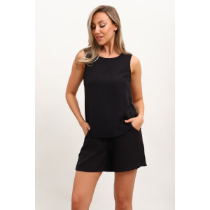 Костюм двойка детский КЖ-001 лён смесовый (р-ры: 44-62) черный Костюм двойка детский КЖ-001 лён смесовый (р-ры: 44-62) черный