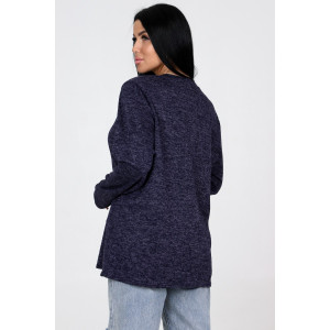 Туника женская №31856 ангора (последний размер) синий 56