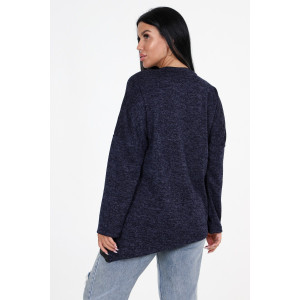 Туника женская №31824 ангора (последний размер) синий 54