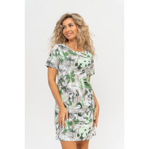 Туника женская №36785 кулирка (последний размер) зеленый 48 Туника женская №36785 кулирка (последний размер) зеленый 48