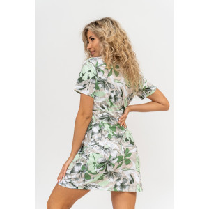 Туника женская №36785 кулирка (последний размер) зеленый 48 Туника женская №36785 кулирка (последний размер) зеленый 48