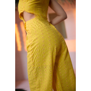 Комбинезон женский №67034 шитье (последний размер) желтый 48 Комбинезон женский №67034 шитье (последний размер) желтый 48