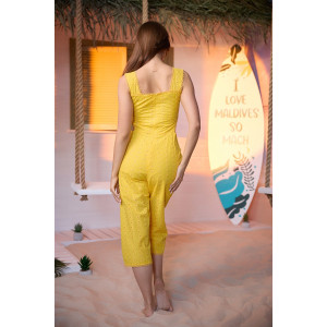 Комбинезон женский №67034 шитье (последний размер) желтый 48 Комбинезон женский №67034 шитье (последний размер) желтый 48