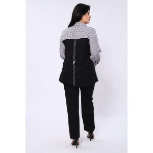 Костюм двойка женский №31857 академик (последний размер) белый 50,52,58