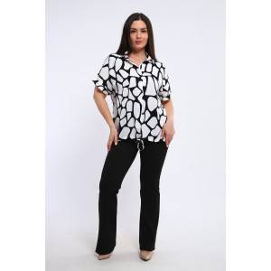 Туника женская №31948 суперсофт (последний размер) белый 54