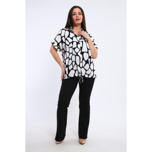 Туника женская №31948 суперсофт (последний размер) белый 54