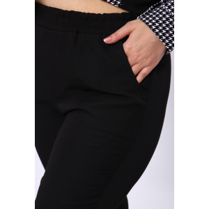 Костюм двойка женский №31857 академик (последний размер) черный 54,56,58 Костюм двойка женский №31857 академик (последний размер) черный 54,56,58