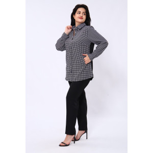 Костюм двойка женский №31857 академик (последний размер) черный 54,56,58 Костюм двойка женский №31857 академик (последний размер) черный 54,56,58