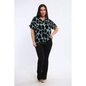 Туника женская №31948 суперсофт (последний размер) зеленый 56,58,60 Туника женская №31948 суперсофт (последний размер) зеленый 56,58,60