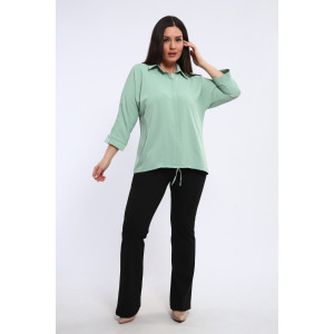 Туника женская №31941 суперсофт (последний размер) зеленый 58,60