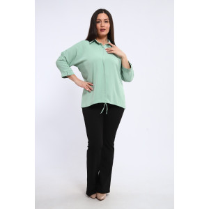 Туника женская №31941 суперсофт (последний размер) зеленый 58,60