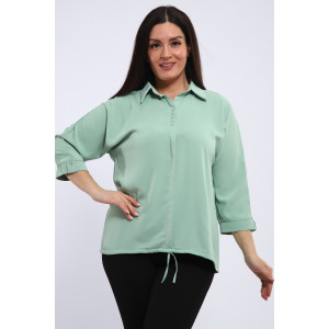 Туника женская №31941 суперсофт (последний размер) зеленый 58,60