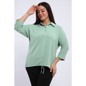 Туника женская №31941 суперсофт (последний размер) зеленый 58,60