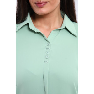 Туника женская №31941 суперсофт (последний размер) зеленый 58,60