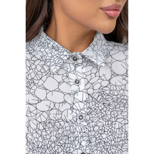 Костюм двойка женский №31858 академик (последний размер) белый 56