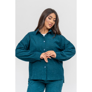 Костюм двойка женский №31861 микровельвет (последний размер) изумруд 50,58 Костюм двойка женский №31861 микровельвет (последний размер) изумруд 50,58