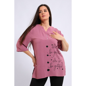 Туника женская №31963 сингапур (последний размер) сирень 56 Туника женская №31963 сингапур (последний размер) сирень 56