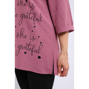 Туника женская №31963 сингапур (последний размер) сирень 56 Туника женская №31963 сингапур (последний размер) сирень 56