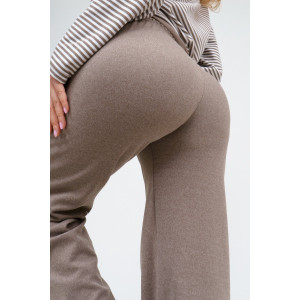 Костюм двойка женский №53014 флис (последний размер) коричневый 48