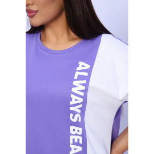 Костюм двойка женский №65057 кулирка (последний размер) сиреневый 54,56,66 Костюм двойка женский №65057 кулирка (последний размер) сиреневый 54,56,66